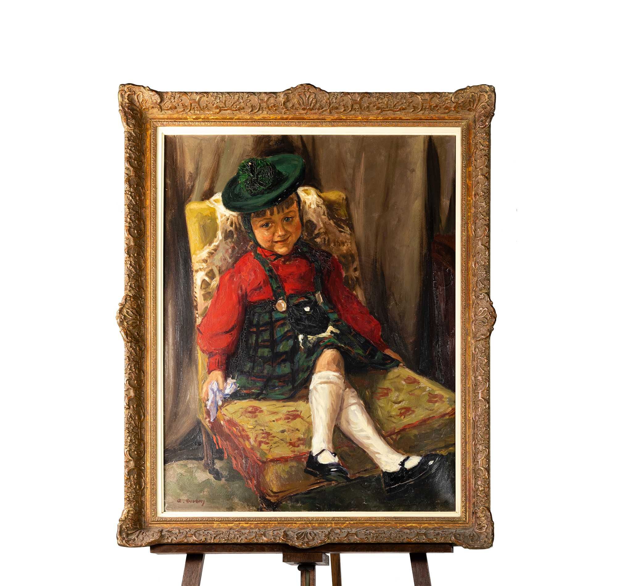 Pintura criança Wojciech Gerson Estilo Realismo | século XIX