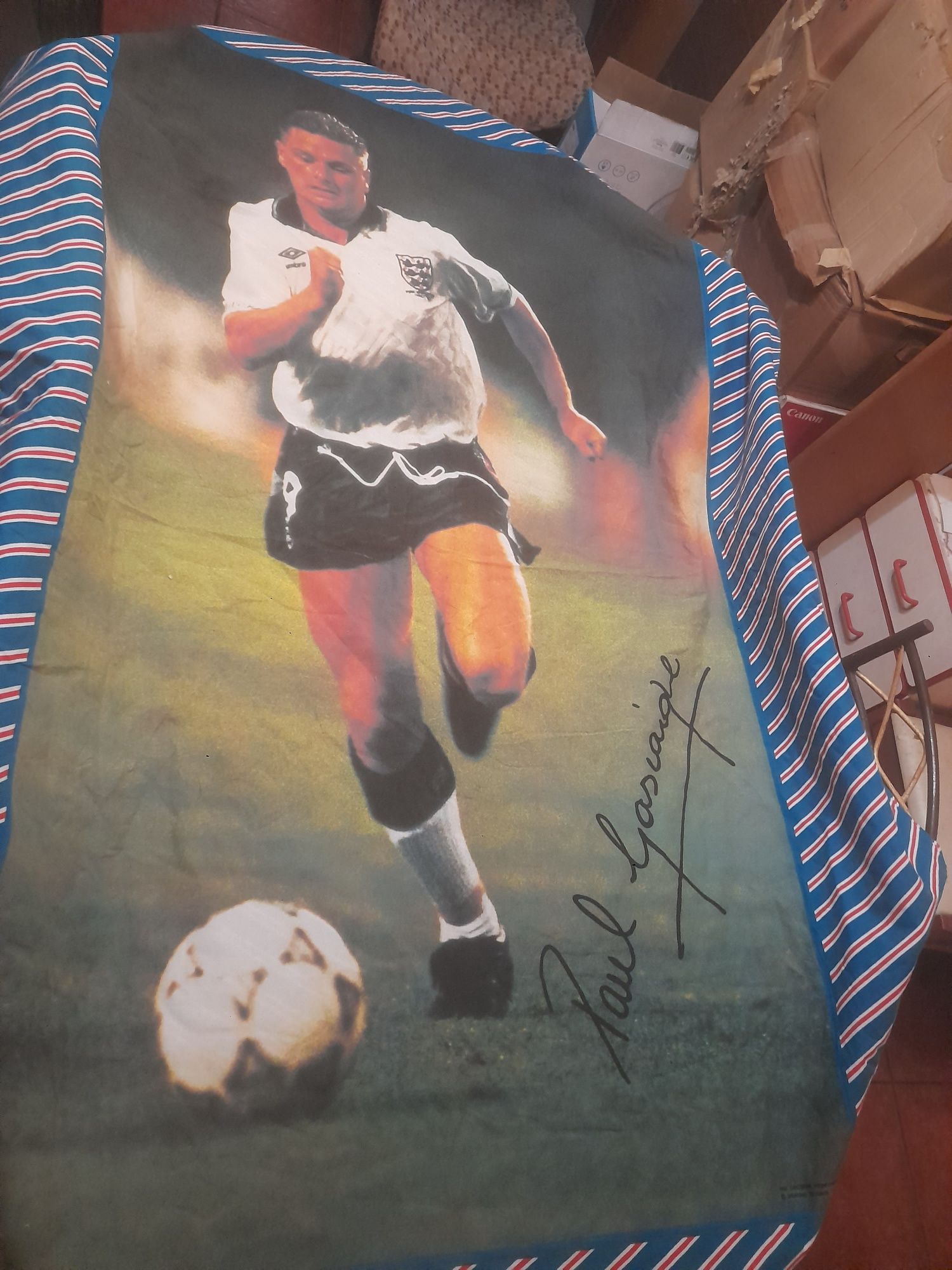 Capa Desportiva de Edredão Paul Gascoigne