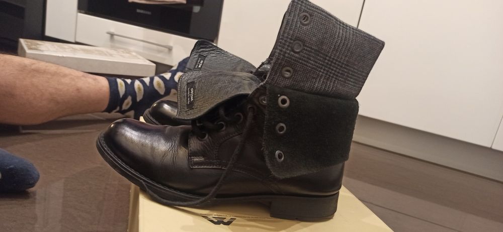 Trapery wysokie Wojas, roz 41, 28cm, stan bdb