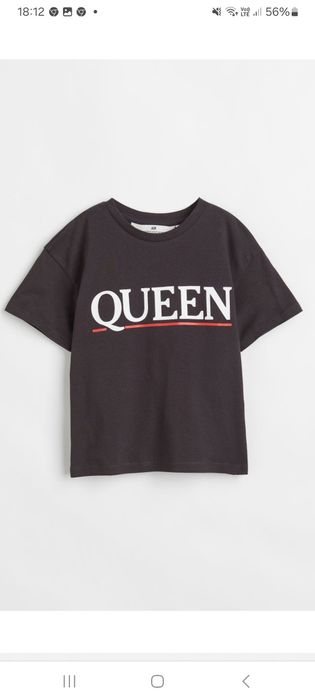 Koszulka Queen H&M We will rock you 110/116