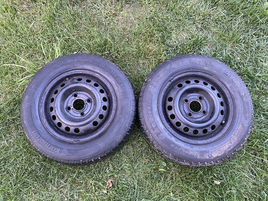 Колеса в зборі R13 4х100 зимові шини 175/70 r13