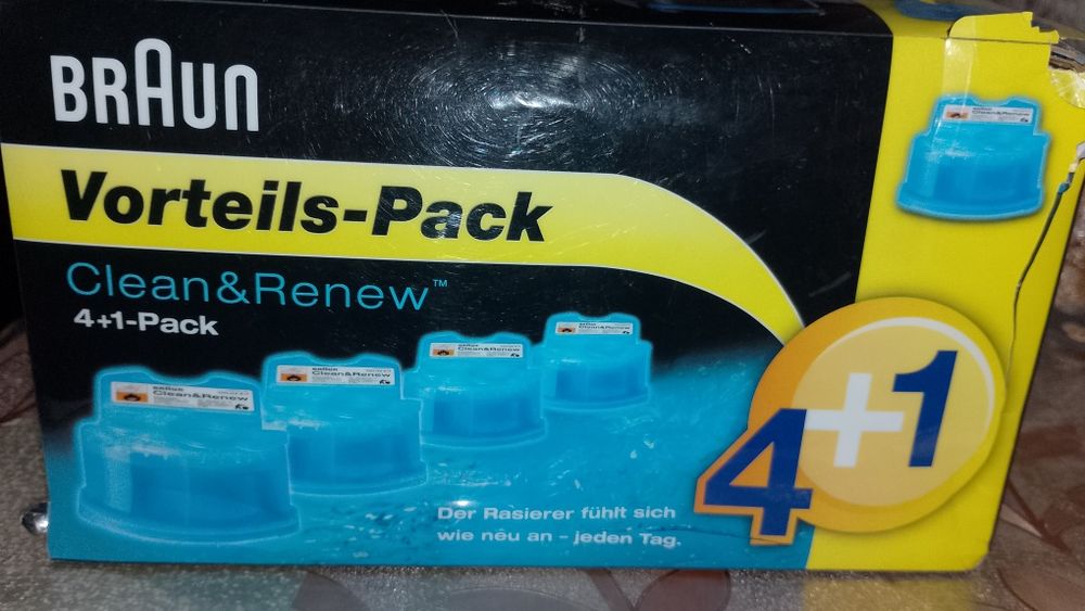 Картридж Braun CCR4+1 Clean & Renew