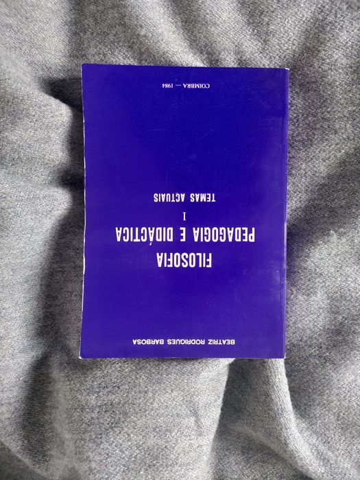 Livro: Filosofia, Pedagogia e Didáctica