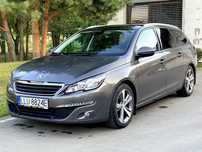 Peugeot 308 Peugeot 308 SW, 1.6 HDI 120KM, 2017r, piękne rodzinne kombi