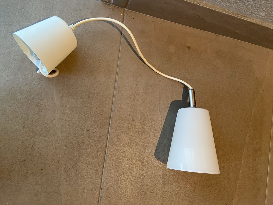 2 candeeiros de teto