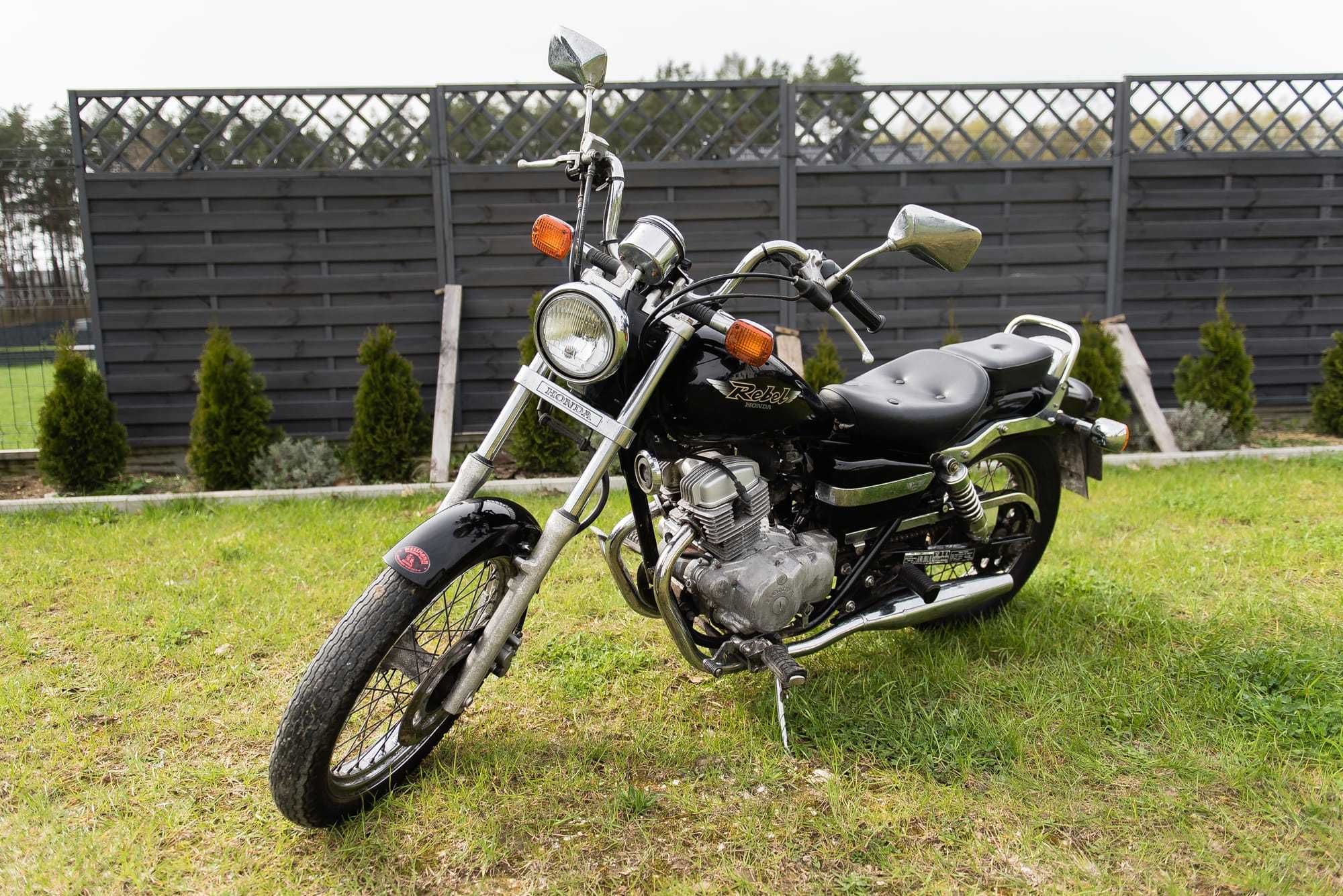 Honda rebel 125 na kat.b