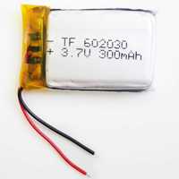 Bateria 3,7V 300mAh lipo lithium ion