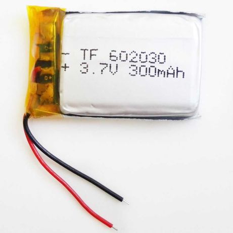 Bateria 3,7V 300mAh lipo lithium ion