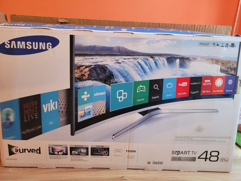 Samsung UE48J6300AW 48 cali Full HD Smart TV + pilot + oryginalne opak
