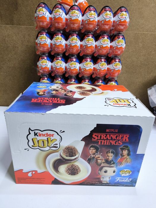Kinder joy stranger things дивні дива очень странные дела