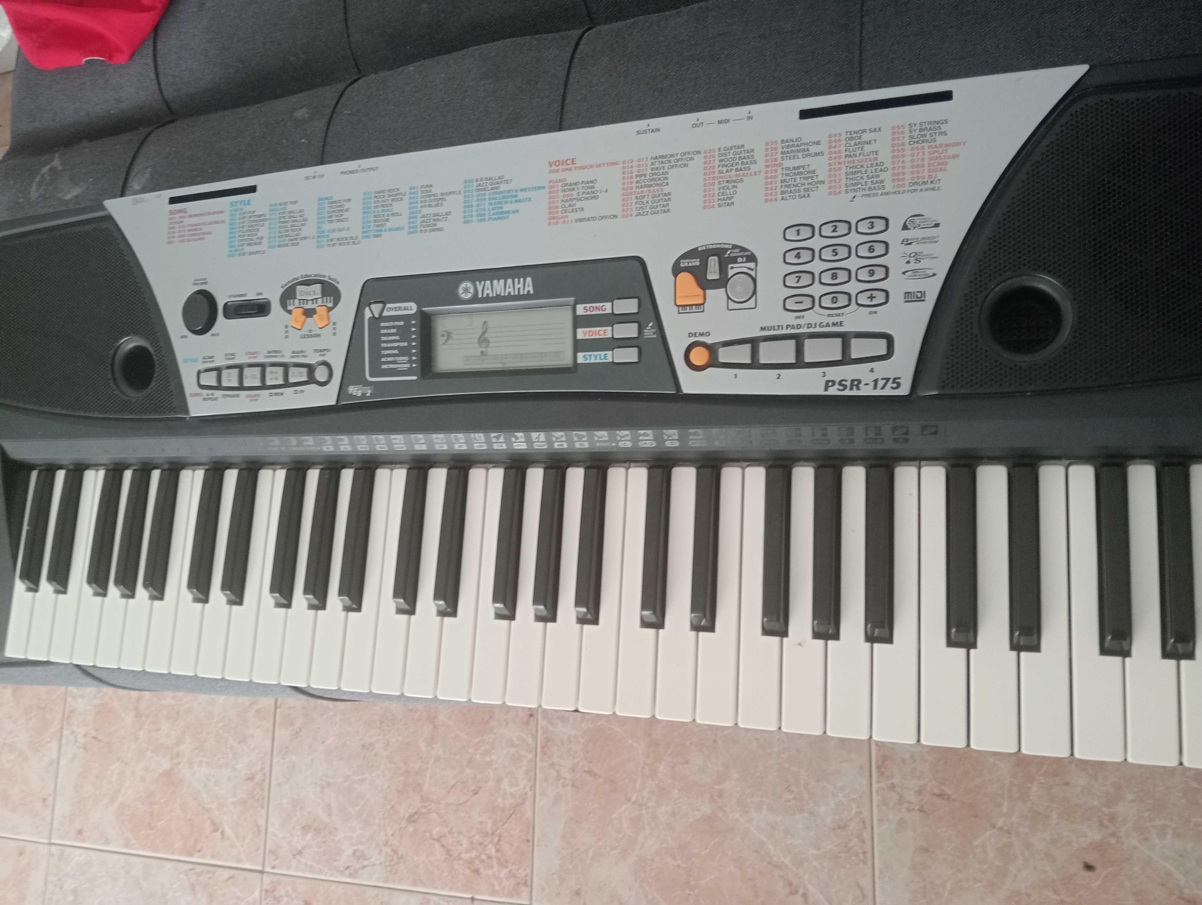 Teclado Yamaha psr 175
