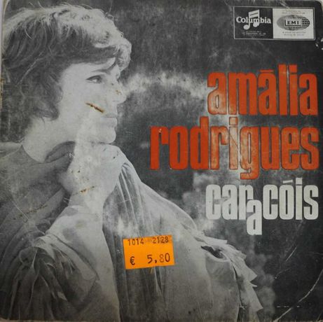 Disco Single "Amália Rodrigues - Caracóis"