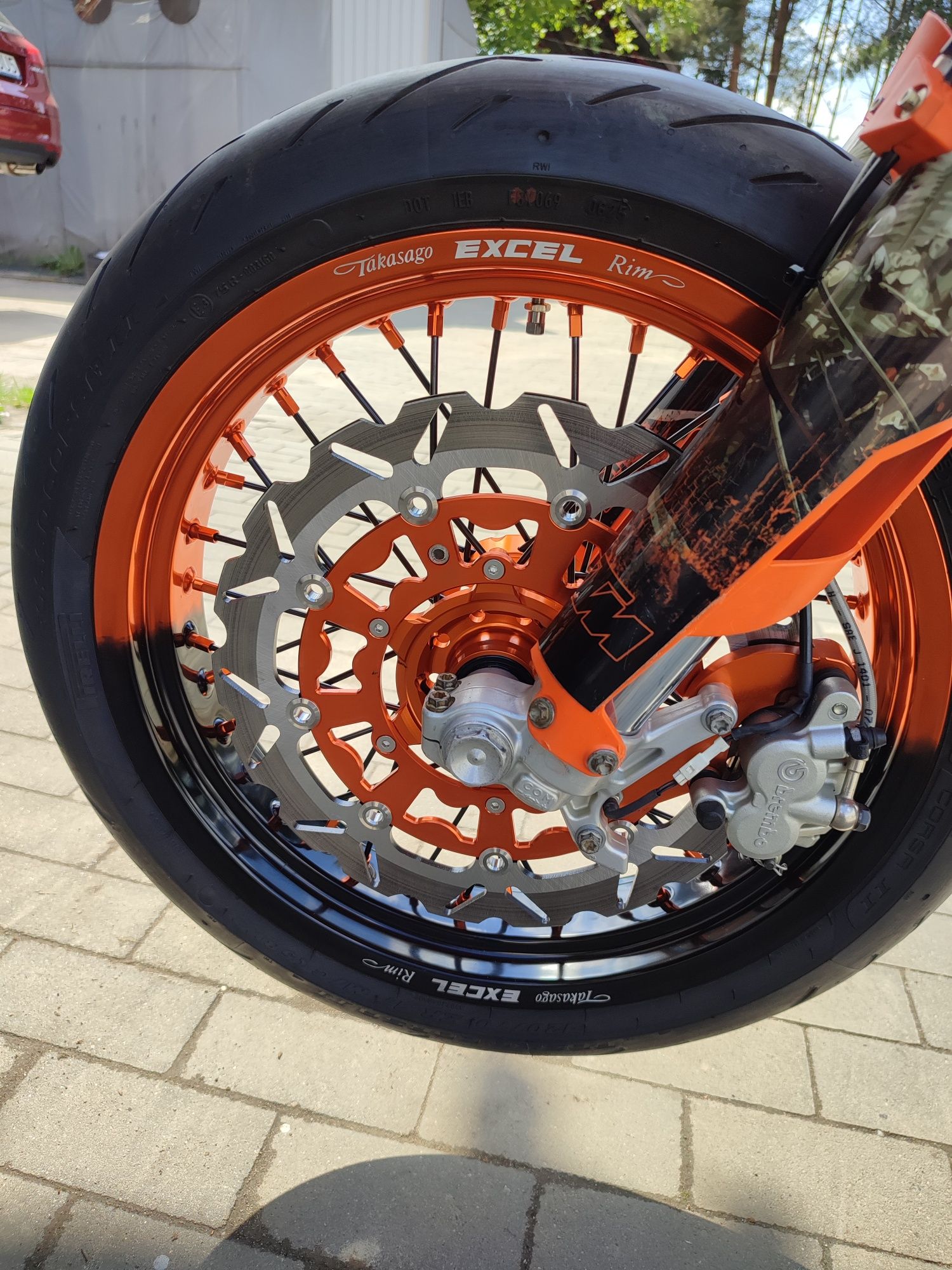 KTM EXC 530-R SM supermoto zarejestrowane na a2