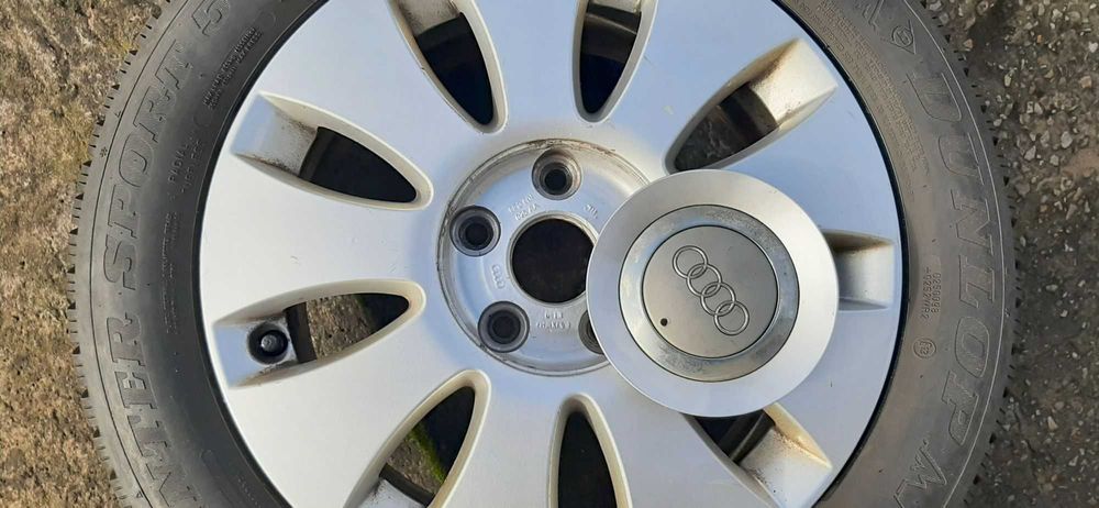 Felgi aluminiowe 16" 6,5JX16H2 ET50 Audi A3 8P, koła zimowe 4 sztuki