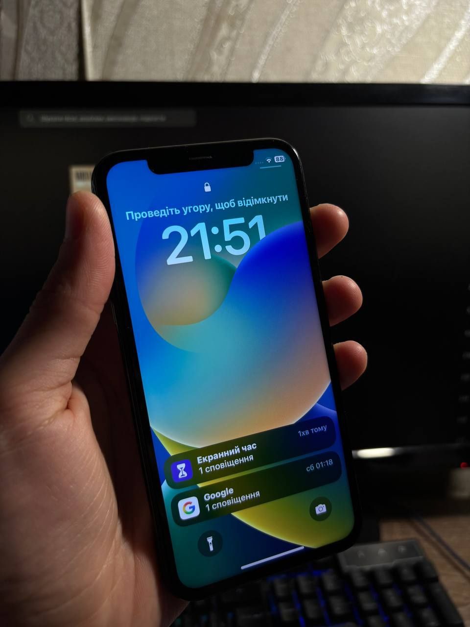 Apppe iphone x, айфон 10 64 гб, АКБ 100%, в ідеальному стані