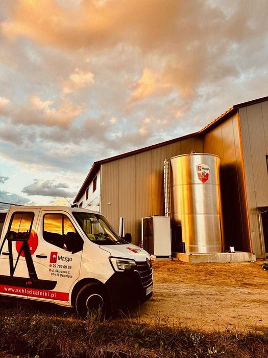 Zbiornik na mleko Silo Tank NOWY , Schładzalnik , POLSKI PRODUCENT !!