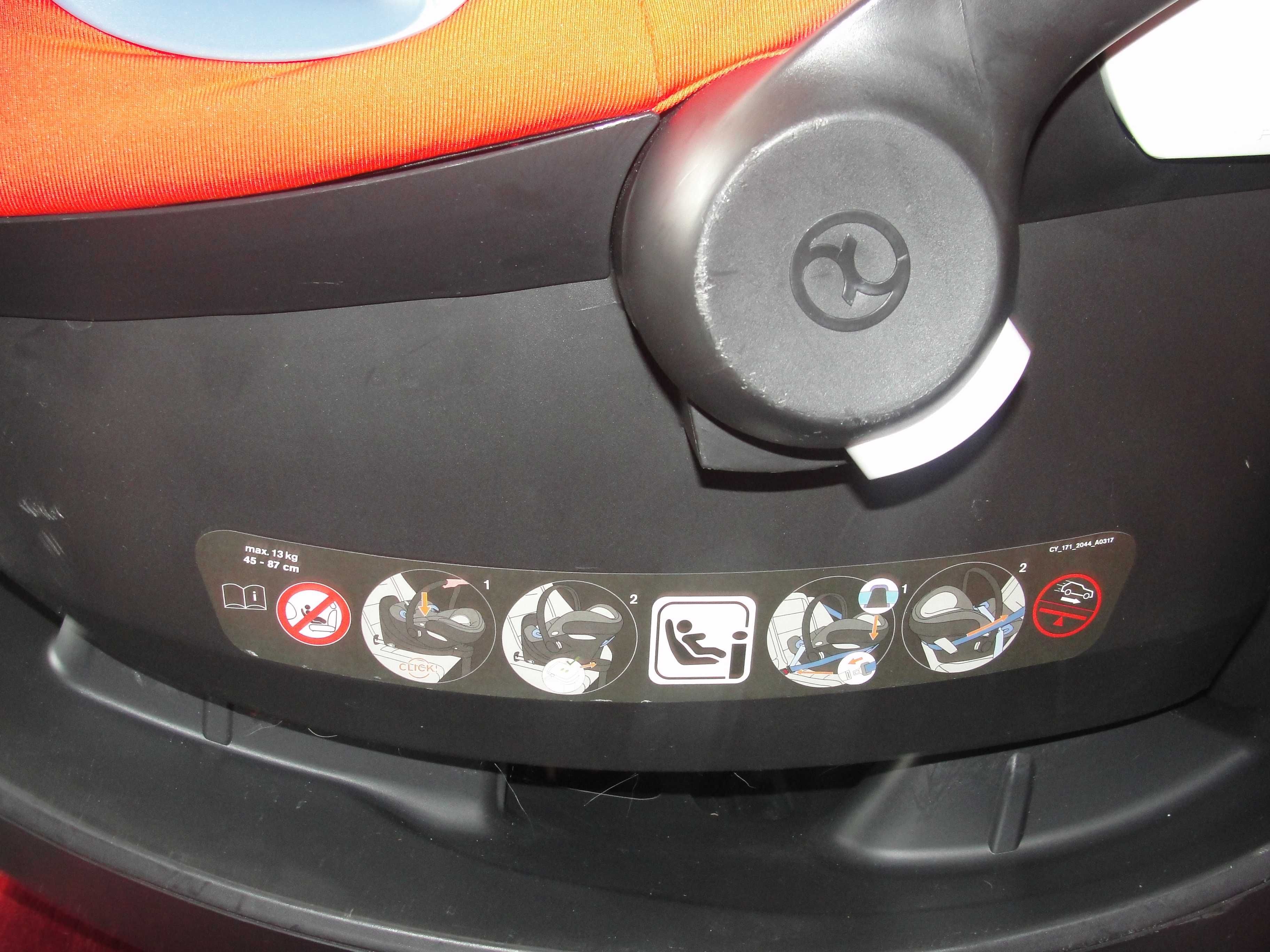 Fotelik z bazą Isofix Cybex Aton M I-Size 0-13 kg
