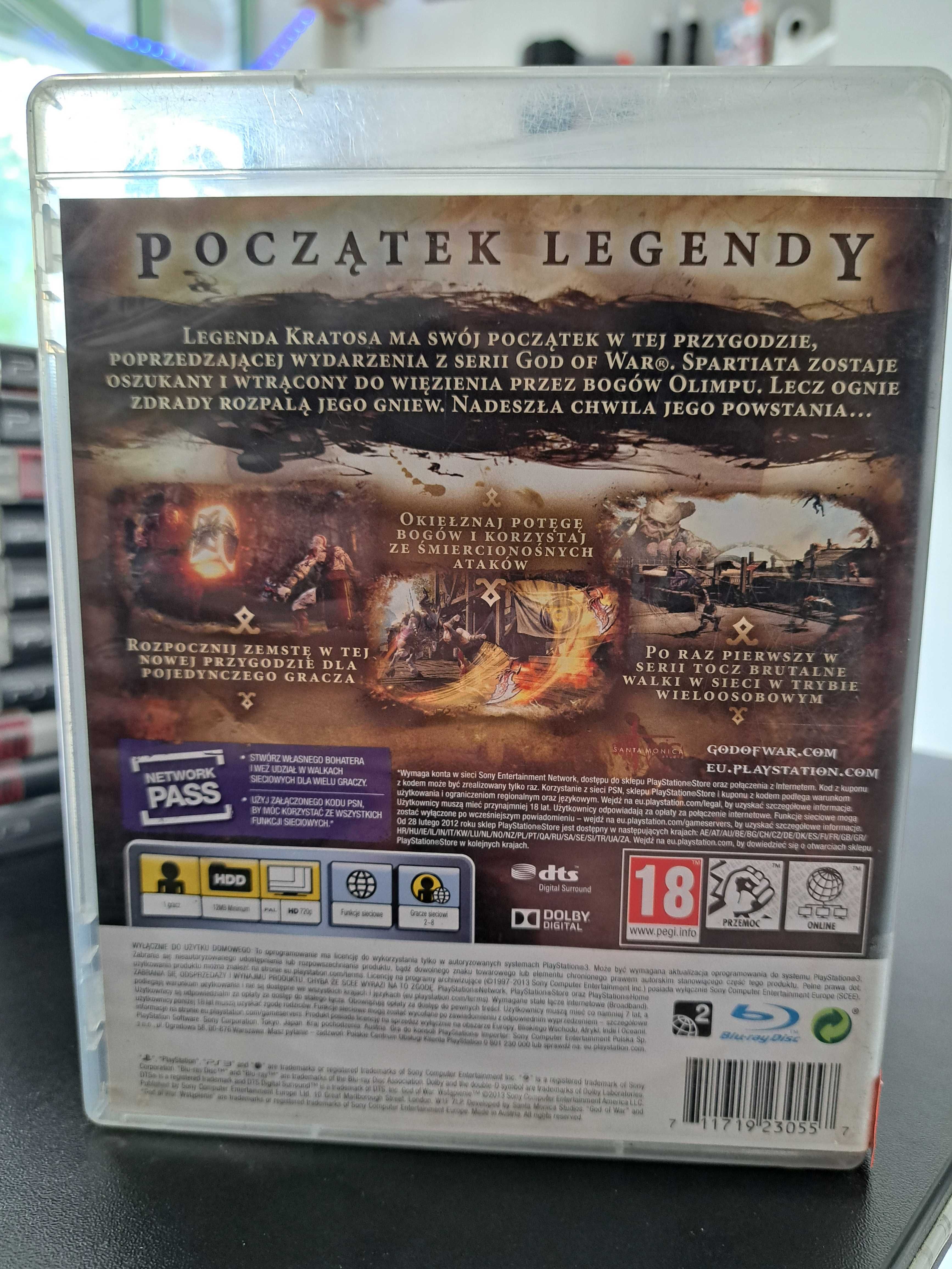 God of War: Wstąpienie PS3 Wysyłka Wymiana Sklep Mokotów