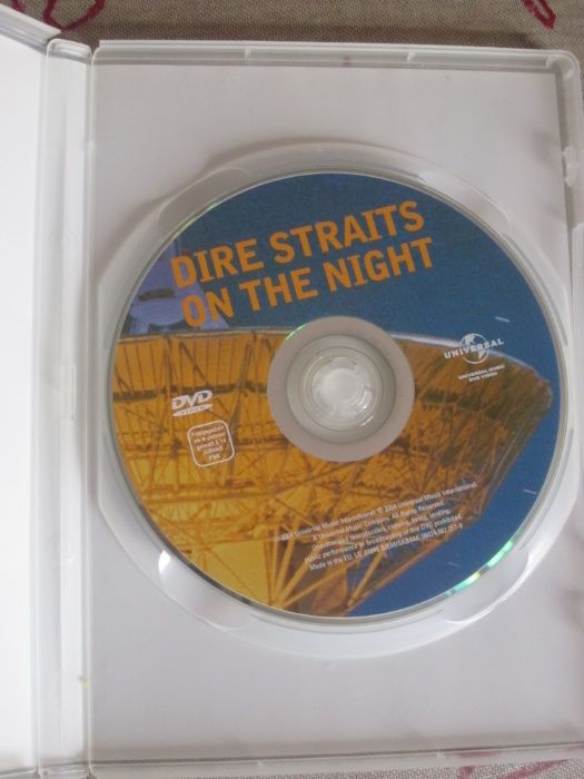 DVD "Dire Straits On the Night" ao vivo