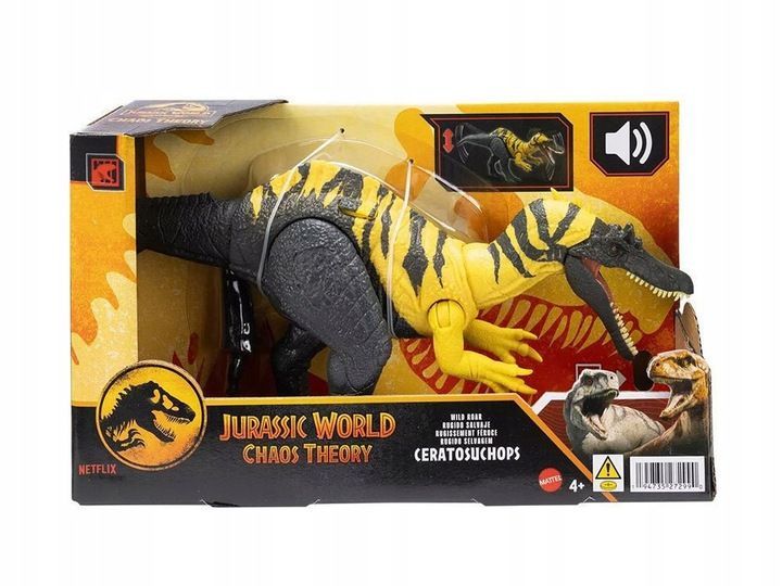 figurka dinozaur ceratosuchops jurassic world dziki ryk chaos theory