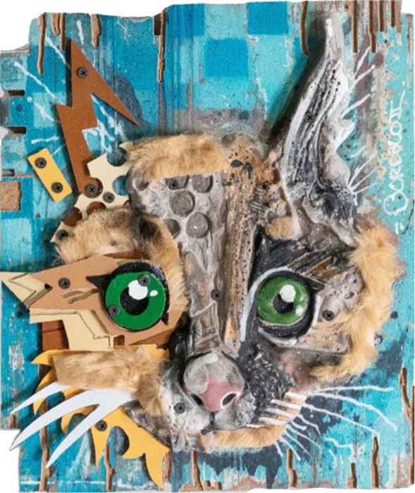 Bordalo II | Baby Lynx Edition