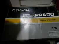 Оригинальная книга руководства эксплуатации Toyota Prado