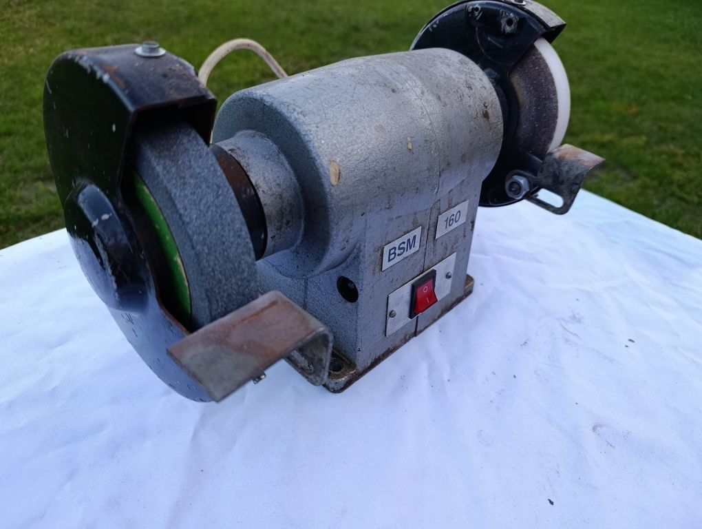 Stara niemiecka szlifierka stołowa bsm 700 watt