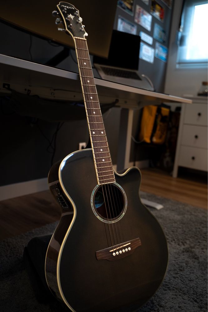 Guitarra Aria FET Elite Bks