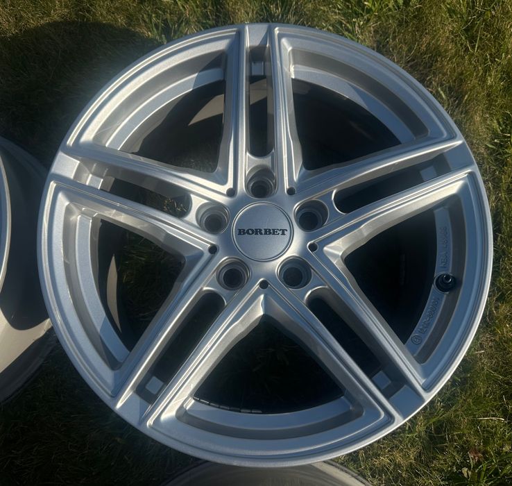 Титанові диски 5 120 R17 BMW Opel T5 BORBET ORIGINAL