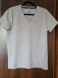 TOMMY HILFIGER Jeans Męski T-shirt koszulka w serek M