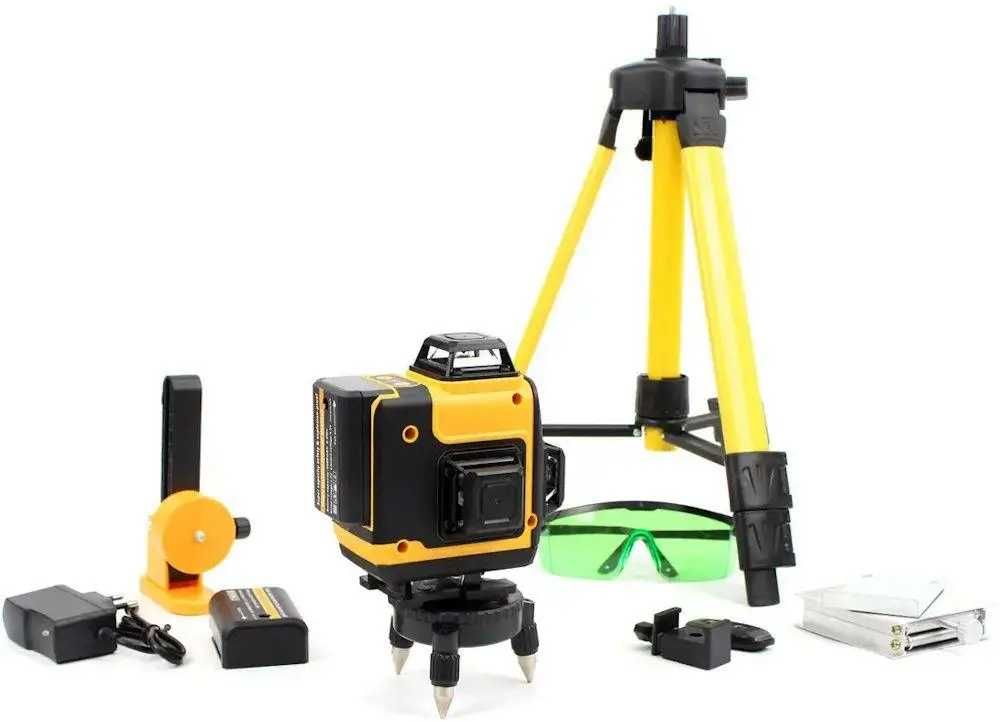 Лазерний нівелір DeWalt DCLE34031N 4D з 16 ліній. Арт.1246