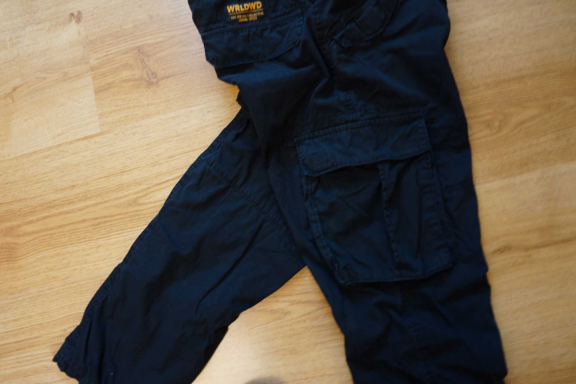 Spodnie chłopięce czarne na 158 cm, 12-13 lat