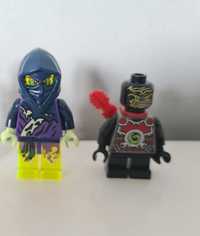 2 figurki lego ninjago złoczyńcy Hackler i Kamienny wojownik