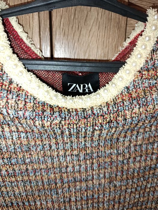 Твідова сукня ZARA.