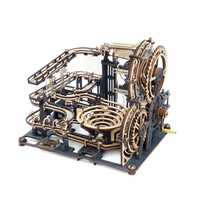 robotime drewniane puzzle 3d - tor do wyścigu kulek