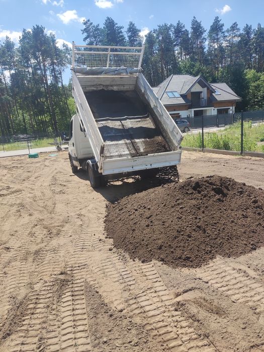 Wywóz, piasku, ziemii, gruzu prace ogrodowe