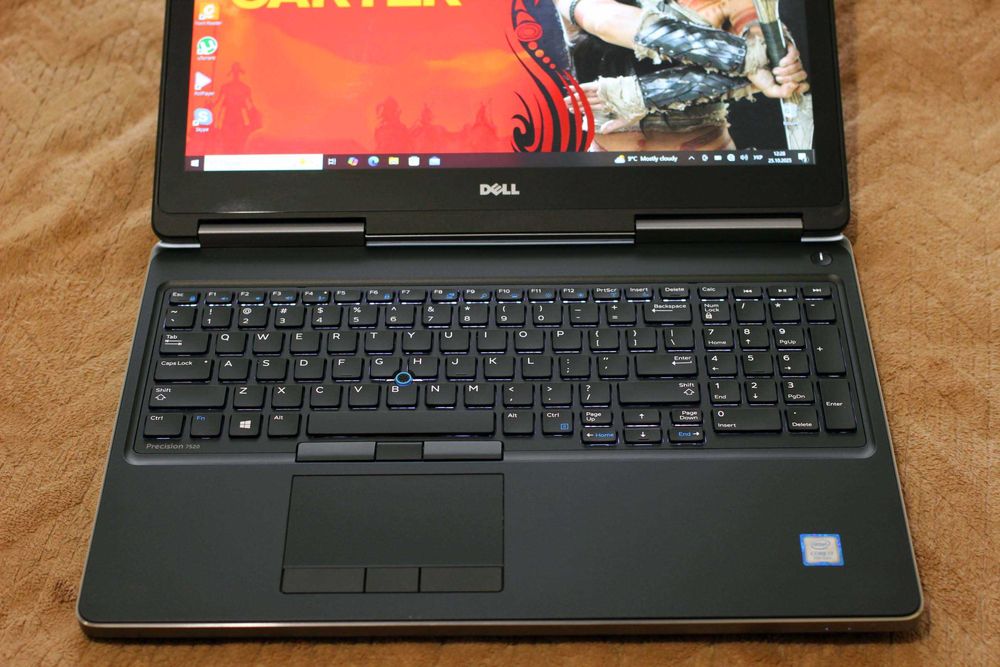 DELL 7520/i7-7820HQ/NvidiaQuadro M1200 4GB/16GB/SSD512/АКБ5ч/15 СЕНСОР