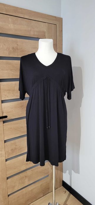 Tunika sukienka czarna R.48/50/52 nowa z metką na prezent