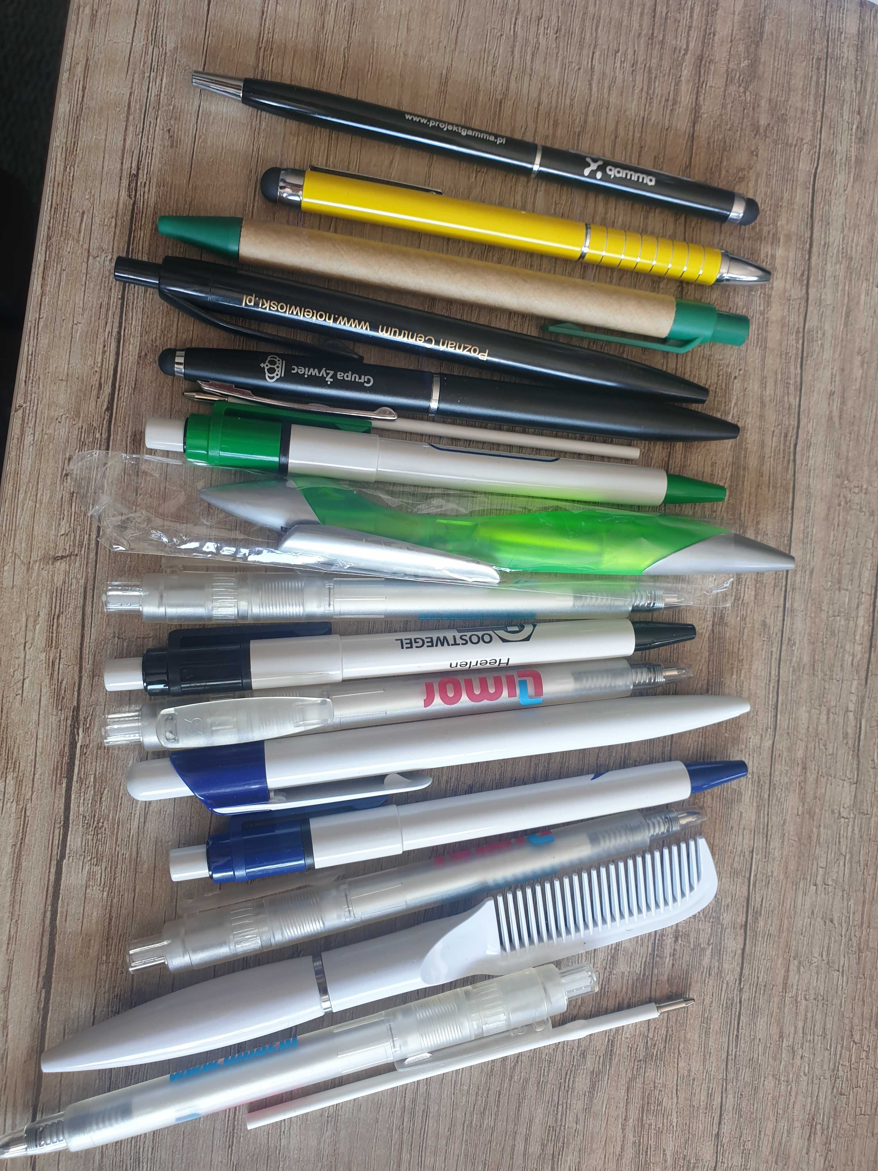 Długopisy do pisania zestaw 15 sztuk długopisy kolekcjonerskie