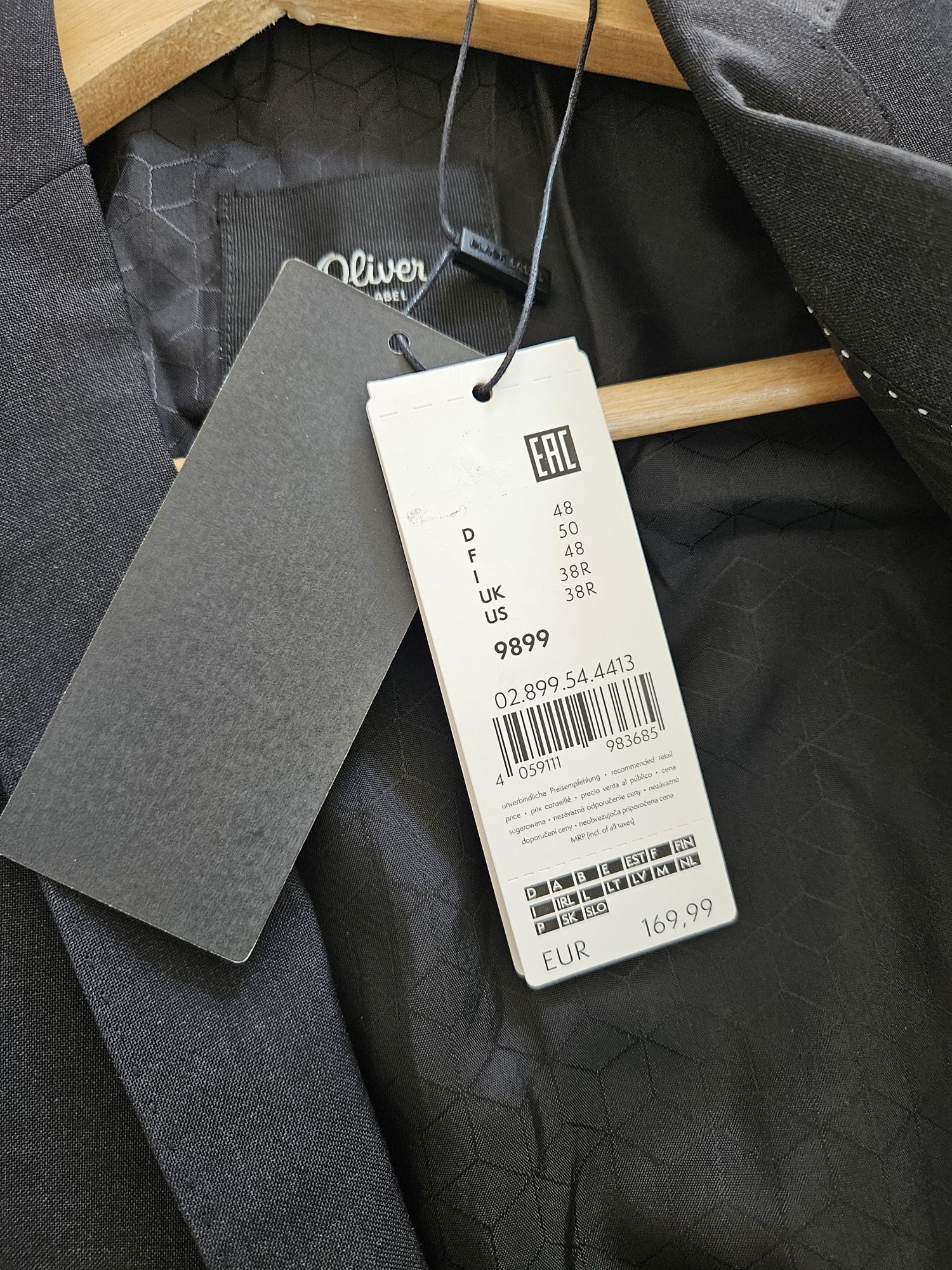 Marynarka damska czarna nowa S.Oliver Black Label Prominent Marlane