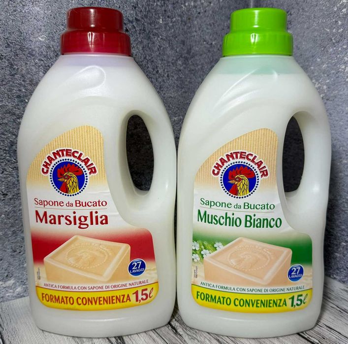 Рідке мило для прання Chanteclair Марсельське мило Muschio Bianco 1,5л