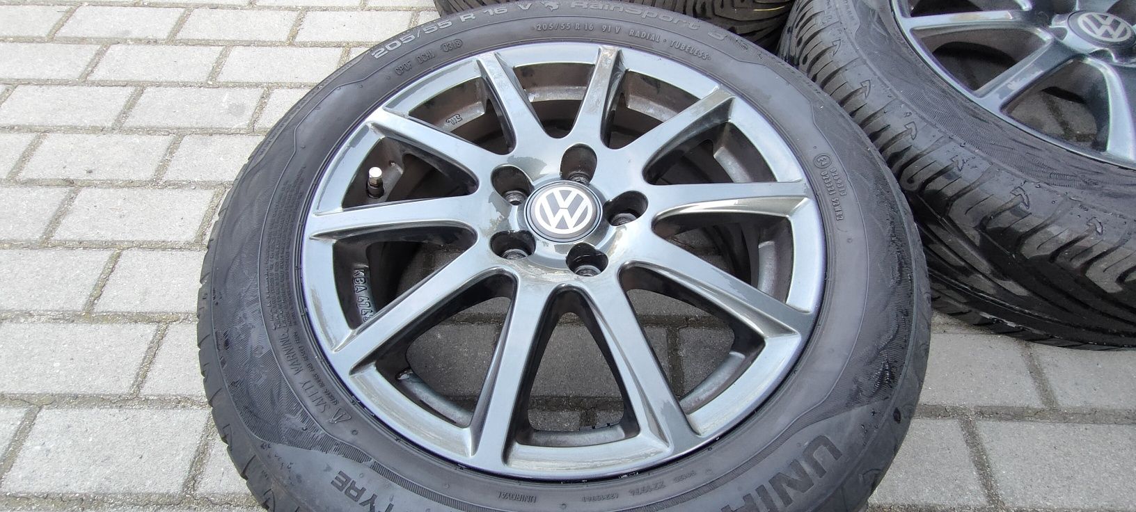 Koła Felgi Rial Milano Opony RainSport3 VW Passat B5 5x112 16 cali