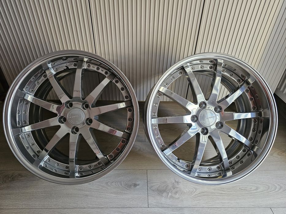 Felgi Work Gnosis GS1 19x9.5 19x8.5 5x114.3 polerka super stan