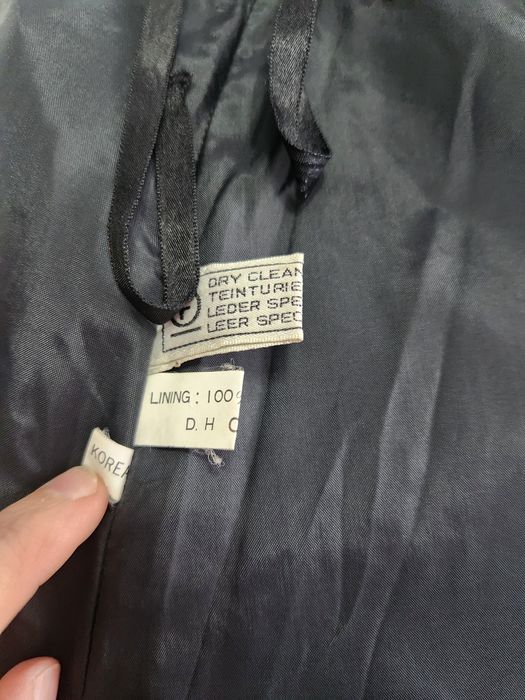 Спідниця з натуральної шкіри