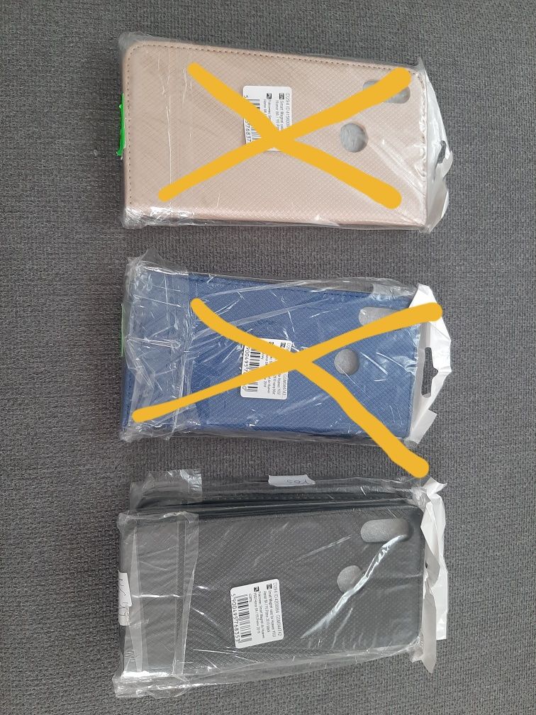 Etui zamykane Huawei Y6S Y6 Prime 2019 i Honor 8A różne kolory