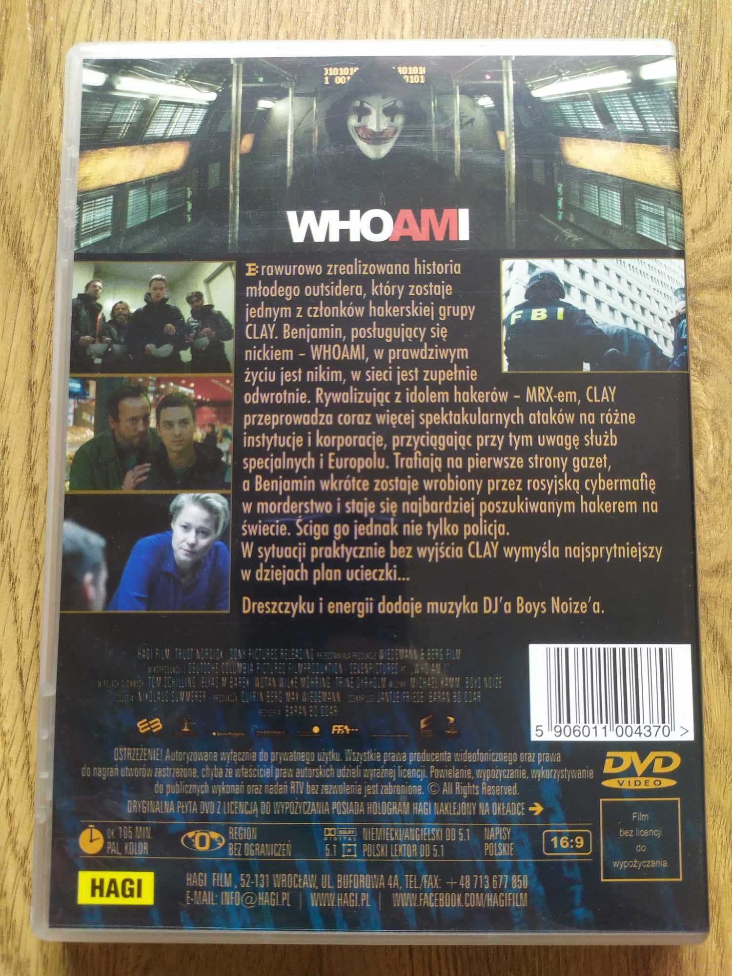 WHO AM I. Możesz Być Kim Chcesz Polski Lektor DVD