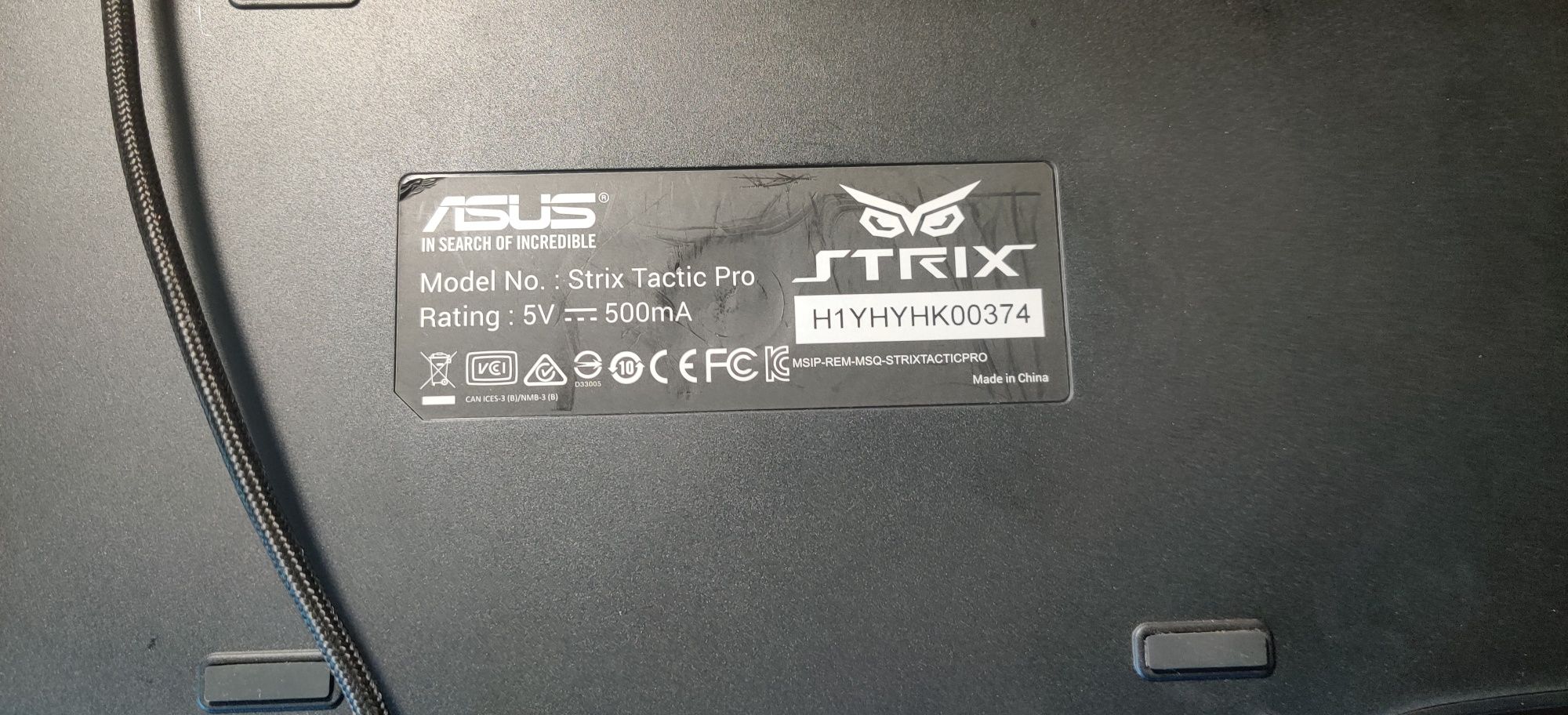 Teclado mecânico ASUS strix pro