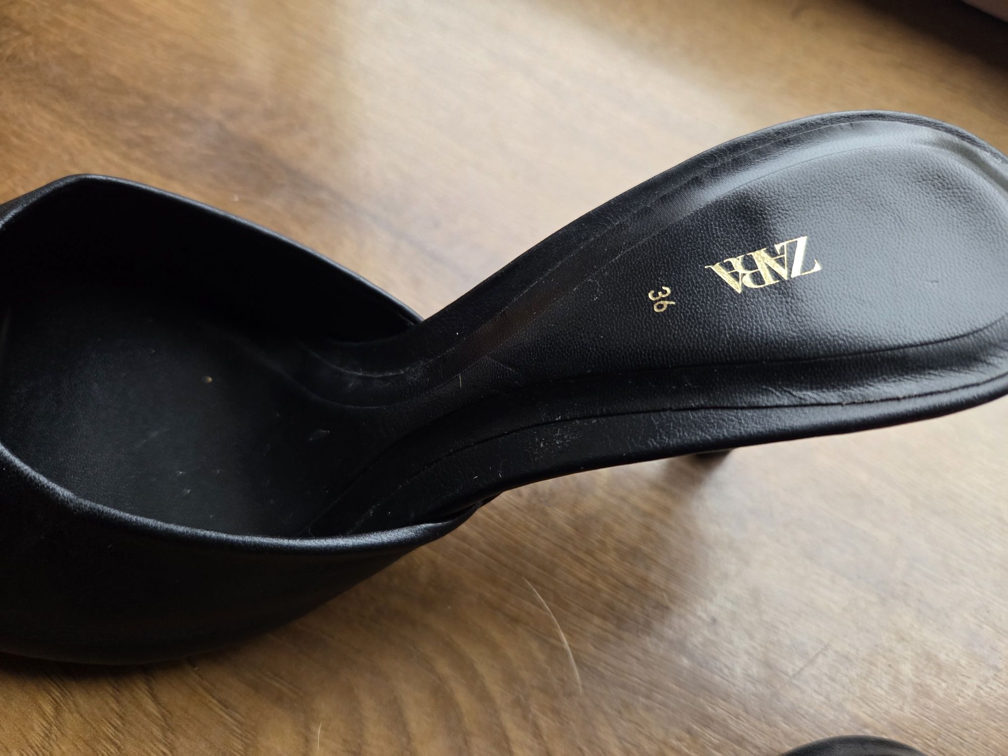 Skorzane buty ,zara