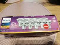 10x Żarówka LED GU10 4,6W = 50W 355lm 2700K Ciepła Biała 36° PHILIPS