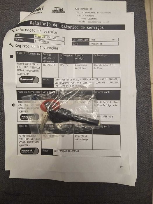 Kawasaki Versys 650 – Ano 2024 – Preta | Como Nova!
